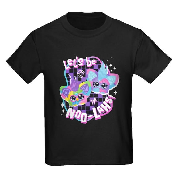 CafePress - Furby Let's Be Noo Lahs Kids T Shirt - Dark T-Shirt Kids XS-XL