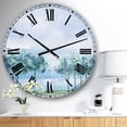 thumbnail image 2 of Designart « Across The Lake Vi Farmhouse Wall Clock », 2 of 4
