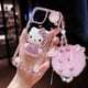 thumbnail image 2 of Bonita funda de teléfono Sanrio Hello Kitty para Samsung Galaxy S20, S22, S21, Note 10, 20 Ultra FE Plus, S8, S9, A81, A90, A91, 4G, 5G Fivean unisex, 2 of 2