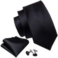 thumbnail image 2 of Corbata de Seda Barry.Wang Extra Larga para Hombre, 2 of 7