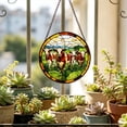 thumbnail image 6 of Acrylic Jigsaw Puzzle Suncatcher Window Hanging, 7.87 Inch Sun Catcher Puzzle Garden Decoration for Women Men Mom Birthday Gift Home Decor, 6 of 9
