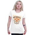 thumbnail image 4 of New Mexico Native Symbolism Zia Flag Womens Fitted Plus Size Graphic Tee Brisco Brands 2X, 4 of 5