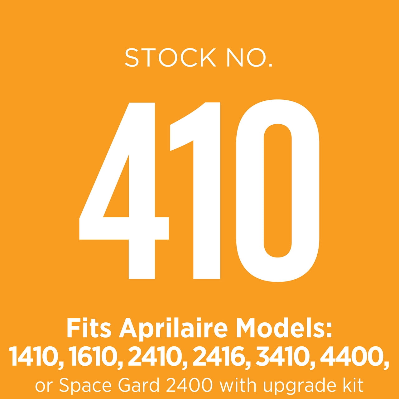 Aprilaire 410 (2-Pack) - Clean Air Filter For Aprilaire Whole-Home Air Purifiers, MERV 11