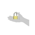 thumbnail image 2 of Padlocks, Resettable, Brass Coating, 2" Width Each, 2 of 6