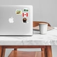 thumbnail image 5 of Navy Peony Breathtaking Canada Travel Stickers (29pcs) - Watercolor, Waterproof Decals for Scrapbooks, Canada Day, 5 of 9