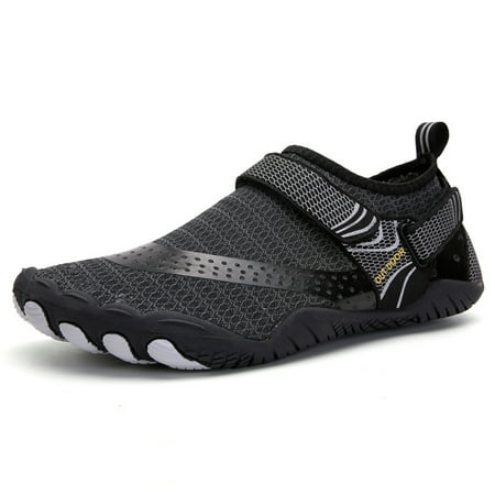 

Men s Quick-dry Barefoot Shoes With Adjustable Hook And Loop Lightweight Running Shoes For Hiking Fitness Swimming