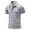 White, variant on Crew Neck Sweatproof Cotton Polo Shirts L (Men's)