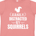 thumbnail image 4 of Inktastic Easily Distracted by Squirrels Boys or Girls Toddler T-Shirt, 4 of 5