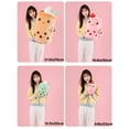 thumbnail image 3 of VICKYPOP Boba Plush Toy Cute Stuffed Bubble Tea Food Shaped Throw Pillow Cushion Cartoon Fruit Milk Tea Gift for Kids (Green, 9.4 inches), 3 of 3
