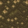 thumbnail image 1 of Ahgly Company Indoor Square Patterned Oak Brown Area Rugs, 4' Square, 1 of 1