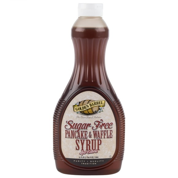Golden Barrel Sugar Free Pancake and Waffle Syrup 24 oz. Bottle