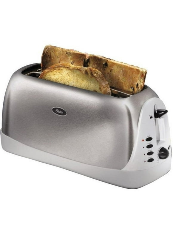 Oster TSSTTR6330-NP 2 Extra Long Slice Toaster, Stainless Steel