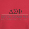 thumbnail image 3 of CafePress - Delta Sigma Phi Grayscale Stacked Logo T Shirt - Men's Classic Graphic Cotton T-Shirt, 3 of 4