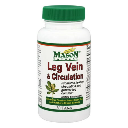 Mason Natural - Leg Vein &amp; Circulation - 30 comprimés
