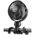 thumbnail image 1 of Ventilador portátil Gaiatop Mini con batería portátil de 3 velocidades, color negro, 1 of 7