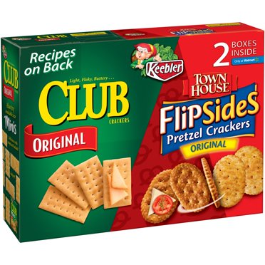 Keebler Variety Sandwich Crackers – 6 Packs (1.8oz Each) – Mix & Match Flavors