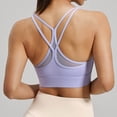 thumbnail image 6 of Gfyviroh Women's High Impact Sports Bra Cross Back Mesh Breathable No Underwire Bras Push Up Seamless Supportive Bra, 6 of 9
