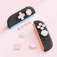 thumbnail image 6 of GeekShare D-Pad Button Caps Joystick Cover ABXY Key Button Sticker for Switch 2(2025) Cat Claw Pink, 6 of 6
