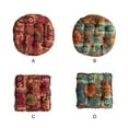thumbnail image 4 of Cojín de asiento Matsuzay reversible para exteriores Cuadrado rojo 40 cm, 4 of 6