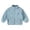 Sky Blue, variant on Boys Girls Polar Fleece Jacket Full-Zip Stand Collar Coat School Uniform