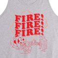 thumbnail image 2 of Disney - Firefighter Mickey - FIRE! Stacked - Men's Jersey Tank Top, 2 of 4