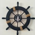 thumbnail image 1 of BAMAIA Nautical Beach Wooden Boat Ship Steering Wheel Fishing Net Shell Home Wall Decor, 1 of 8
