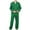 Green, variant on uublik Mens Pajamas Set Soft Button Down Classic Lapel Comfy Long Sleeve Pajamas for Men, Yellow
