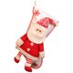 thumbnail image 1 of Calcetín navideño de felpa Tirantes Muñeco de nieve navideño Clip Decoración de fiesta JAMW Sencillez, 1 of 5