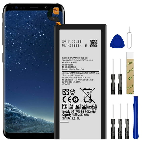 Replacement Battery EB-BG920ABE EB-BG920ABA For Straight Talk Samsung Galaxy S6 S907VL SM-S907VL Tool