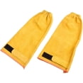 thumbnail image 2 of 1 Pair Leather Welding Sleeves Heat & Flame Resistant Protection Cowhide Sleeves A, 2 of 8