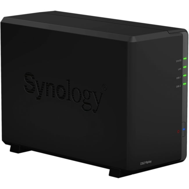 Click here to buy Synology DiskStation DS216play 2-Bay NAS Server w STM STiH412 & 1GB RAM by Synology.