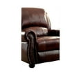 thumbnail image 3 of Turton Transitional Single Chair, Brown Finish, 3 of 4