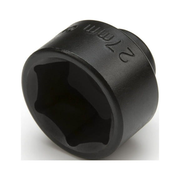 STEELMAN 95646 27mm Low Profile Oil Filter Socket for Mercedes-Benz A-Class and Others, 3/8-Inch Drive