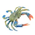 thumbnail image 1 of High Simulation Crab Animal Model Aquatic Creature Decoration For Children Playing (blue), 1 of 1