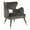 Shale / Gold, variant on SAFAVIEH Blair Mid-Century Retro Wingback Accent Chair, Forest Green