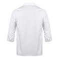 thumbnail image 2 of Aiihoo Adults Short Sleeve Chef Jacket Cooking Coats Shirts Hotel Restaurant Kitchen Work Uniforms White Long Sleeve 4XL, 2 of 7