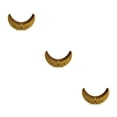 thumbnail image 4 of Bandeja de servicio decorativa Naiovety de hierro forma de luna color sólido, 4 of 6