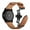 black button brown, variant on LEIXIUER Leather Watch Band,Compatible with Samsung Galaxy Watch 46mm /Galaxy Watch 3 45mm/Gear S3 Quick Release Leather Strap,other Standard 22mm Lug Width Watch