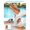 thumbnail image 5 of Beach Towel Orange Ombre Bath Pool Towels Beach Ocean Wave Abstract Absorbent Beach Towel Soft Large Quick Dry Lightweight Camping Travel Sports Yoga Gym Swim Towels for Adult 35x70 Inch, 5 of 9