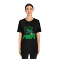 thumbnail image 3 of Irish Wish St Patrick's Day Green Truck Unisex Jersey Short Sleeve Tee, 3 of 10