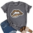 thumbnail image 2 of Camiseta estampada cuello redondo gris oscuro(S) FLhrweasw Para estrenar, 2 of 4