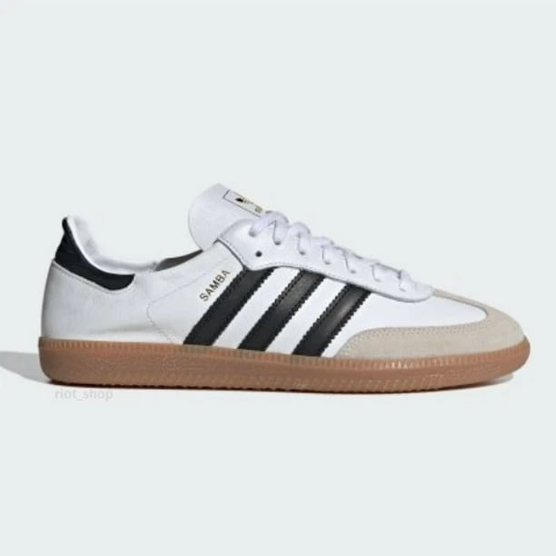 Adi-das Samba Decon Leather Shoes 'White Gum' - IF0642 Expeditedship