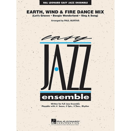 Hal Leonard Earth Wind & Fire Dance Mix Jazz Band Level 2 Arranged by Paul Murtha