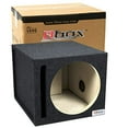 thumbnail image 1 of Bbox 12SVSC Single Vented 12 Inch Subwoofer Box - Premium Subwoofer Box Improves Audio Quality, Sound & Bass - Car Subwoofer Boxes & Enclosures with Nickel Finish Terminals, 1 of 7