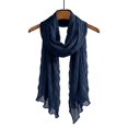 thumbnail image 7 of Hkoxplj Soft Cotton Blend Crinkle Scarf Lightweight Fashion Shawl Wrap for Women Men Summer Travel Head Scarf Versatile Breathable Solid Color Scarf Perfect for Outdoor and Daily Wear, 7 of 7