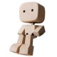 thumbnail image 1 of Shaking Wooden Man Figurine, Funny Shaking Feet Wooden Man Figure Doll for Car Dashboard Desktop Ornaments, 1 of 5