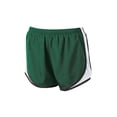 thumbnail image 1 of Gravity Threads Shorts Athlétiques pour Femmes - Vert Forêt/blanc/noir - Grand, 1 of 1