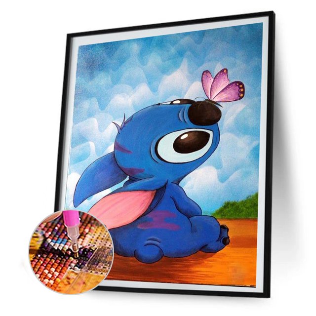 Cuadros Decorativos Personaje de dibujos animados 5D DIY Diamond Painting Rhinestone Full Round Drill1 (NH2160) Ehuebsd embutido en tela