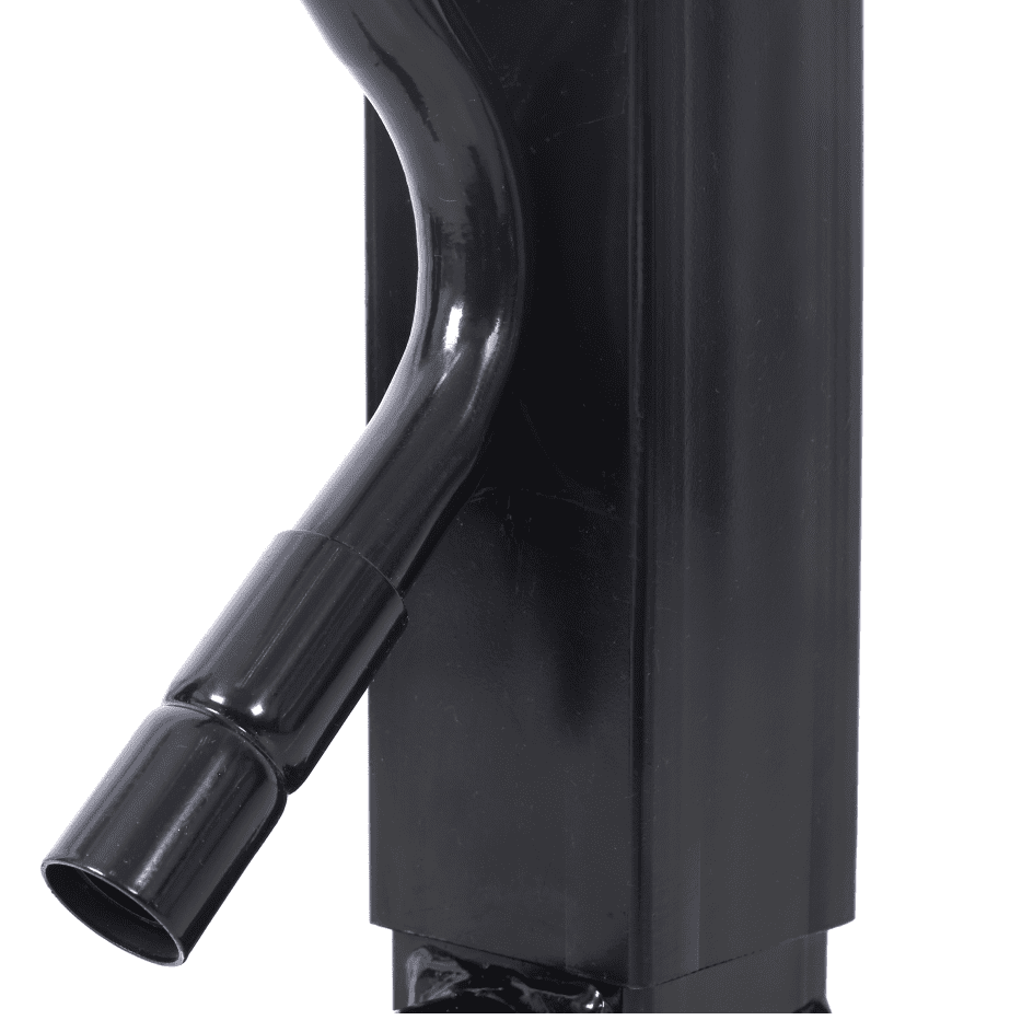 Weld On Trailer Jack, 12,000 lb Capacity, No Mount Square Jack Tube, 26'' Travel