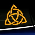 thumbnail image 1 of Trinity Knot - Vinyl Car Decal - Choose Color - [GOLDEN YELLOW], 1 of 1